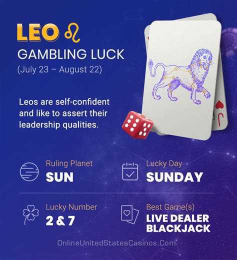 leo gambling luck today